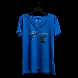 Under Armour HeatGear Shirt in Vibrant Blue